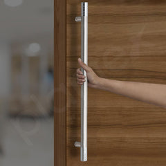 Plantex Heavy Duty Door Handle/Door & Home Decor/30 inch Main Door Handle/Door Pull-Push Handle/3 Years Warranty Pack of 1 (Satin)-2