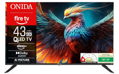Onida 108 cm (43 inch) QLED Ultra HD 4K Smart Fire TV Q43UFD-1