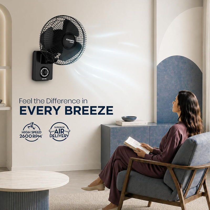 Crompton CITO PRO HS Wall cum Table Fan 225 mm-3
