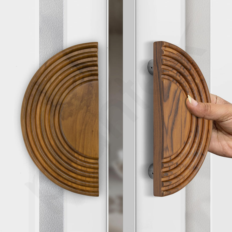 Plantex 8 Inch Main Door Handle/Wooden Handle for Door/Pull-Push Door Handle/Door Accessories (Pack of 1)-6