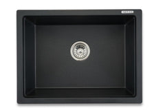 Faber Verona Ingranite24"X18"Single Bowl Sink|Includes Plumbing Waste Kit|25 Years Warranty|Silent,Scratch,Dent&Heat Res