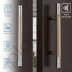 Plantex Door Handle/Stainless Steel 14 inch Main Door Handle/Pull-Push Handle for Home & Office/3 Years Warranty Pack of 2 (Satin White)-6
