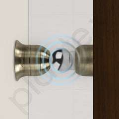 Plantex Door Magnet Stopper/Satinless Steel Door Catch for Home/Office/Hotel/Floor Mounted Soft Catcher to Hold Wooden/Glass/PVC Door/Stops for Door - 3 Inch (Brass Antique Finish)-3