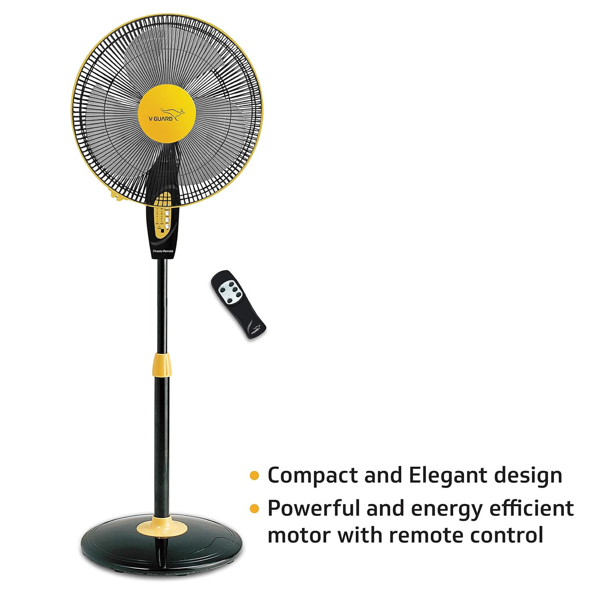 V-Guard Finesta RW Neo 400 mm Pedestal Fan with Remote