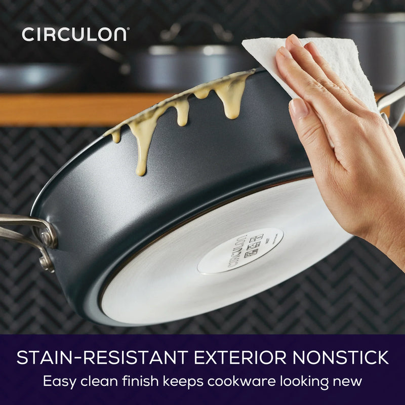 Circulon Scratch Defense A1 Series Nonstick Saute Pan with Lid ,28cm