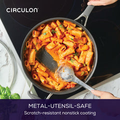 Circulon Scratch Defense A1 Series Nonstick Saute Pan with Lid ,28cm