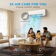 Midea 1 Ton 3 Star Inverter Split AC, Wi-Fi & 6-in-1, MAI12SD3R36W0-5