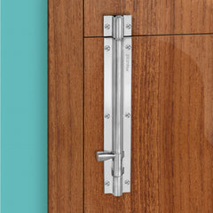 Plantex Stainless Steel Tower Bolt/Tower Bolt for Home,Offices Doors and Windows/Tower Bolt for Main Door/Door Latch/Kundi/Chitakini/Door Latch for Windows - Pack of 8 (Matt Finish, 8 inch)-5