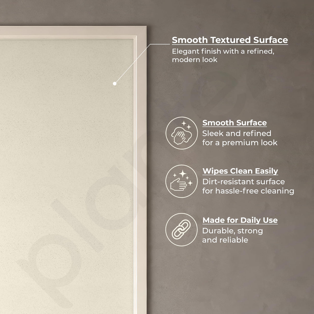 Plantex WPC Doors for Home (25 mm - Thickness)/Waterproof Bathroom Door/2.25x6.5 Feet Wooden Finished Door for Office/Balcony/Kitchen, Density-550 (27x78 inch)-6