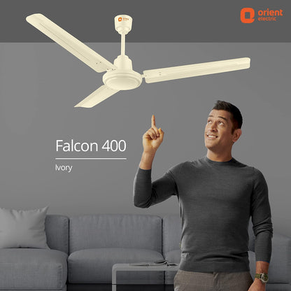 Orient Electric 1200mm Falcon 400 High Speed Ceiling Fan (Ivory)