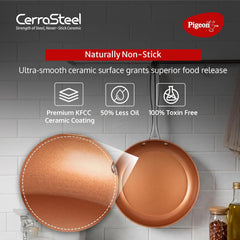 Pigeon CERRASTEEL Copper Ceramic Fry PAN 260