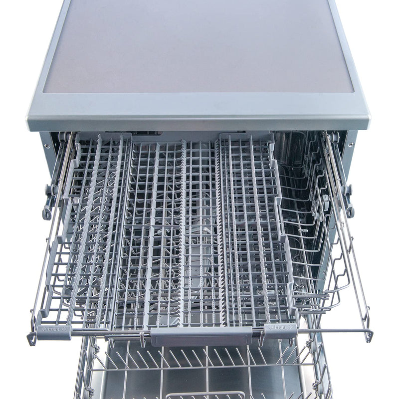 Hisense 15 Place Settings Dishwasher (H15DSS, Silver,Stainless Steel, Inbuilt Heater,Quick Wash)-6