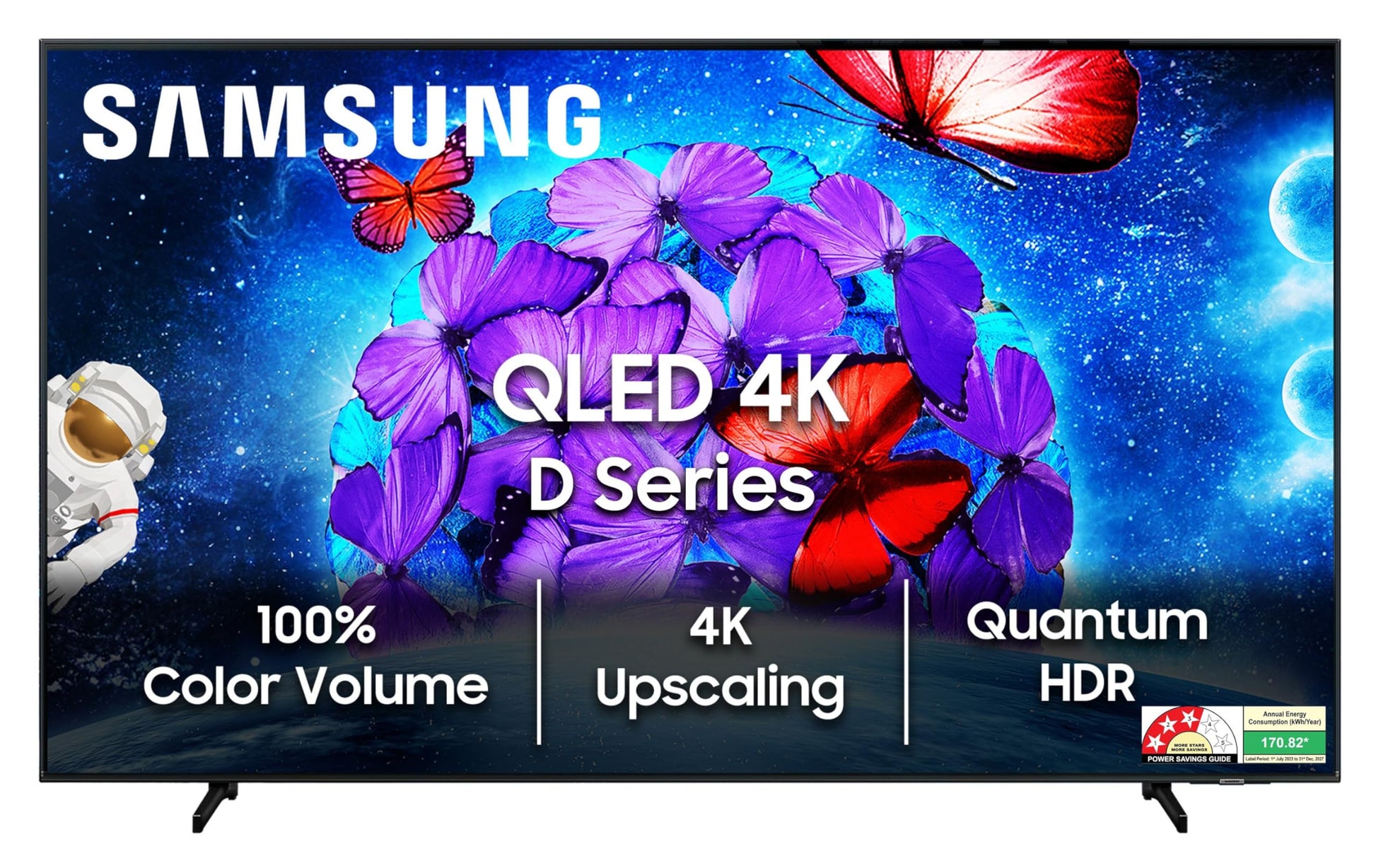 Samsung 163 cm (65 inches) Vision AI 4K Ultra HD Smart QLED TV QA65QEF1AULXL