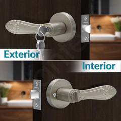 Plantex Premium Door Lock for Home/Mortise Lock for Door/Main Door Lock with 3 Key - (Satin)-5