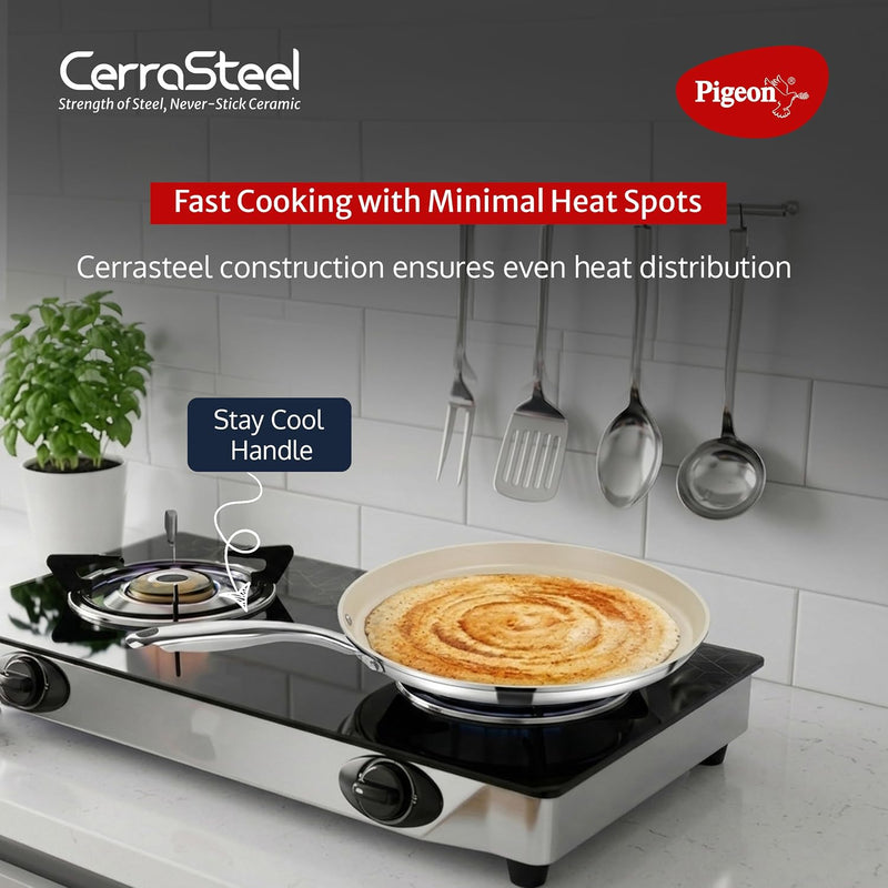 Pigeon Cerrasteel Ceramic Coated Non-Stick Flat Tawa