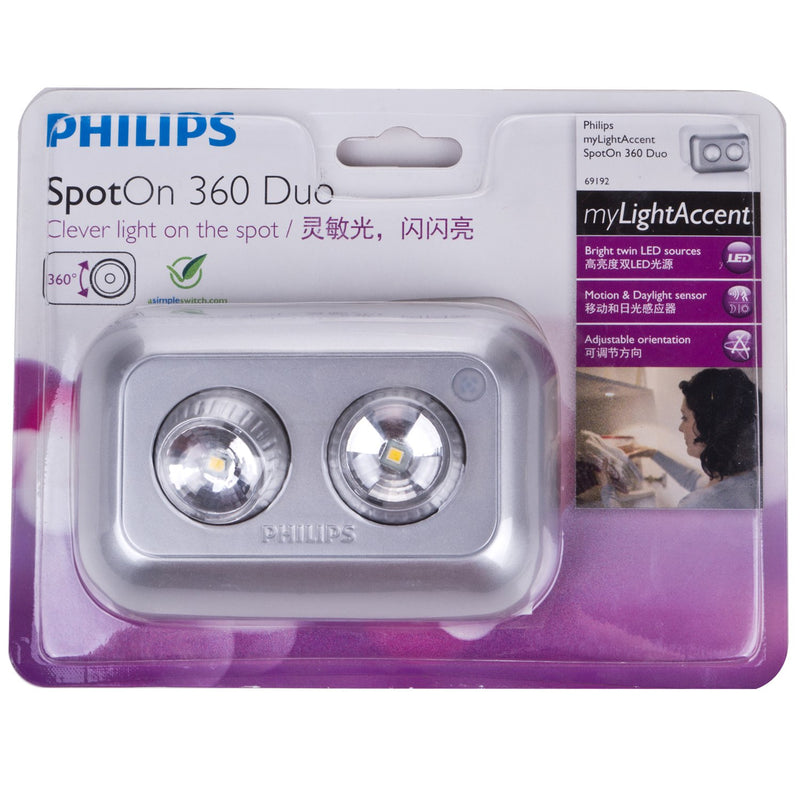 Philips 69192/14/66 0.5-Watt Convenience LED Lamp (Silver and Synthetic)