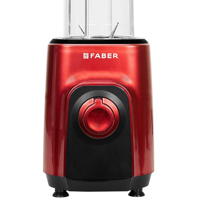 Faber ARIA 2in1 Sportz Blender|Mixer Grinder Blender|400 Watts|Smoothie maker|100% Copper Motor|Detachable SS Blade|2PC 