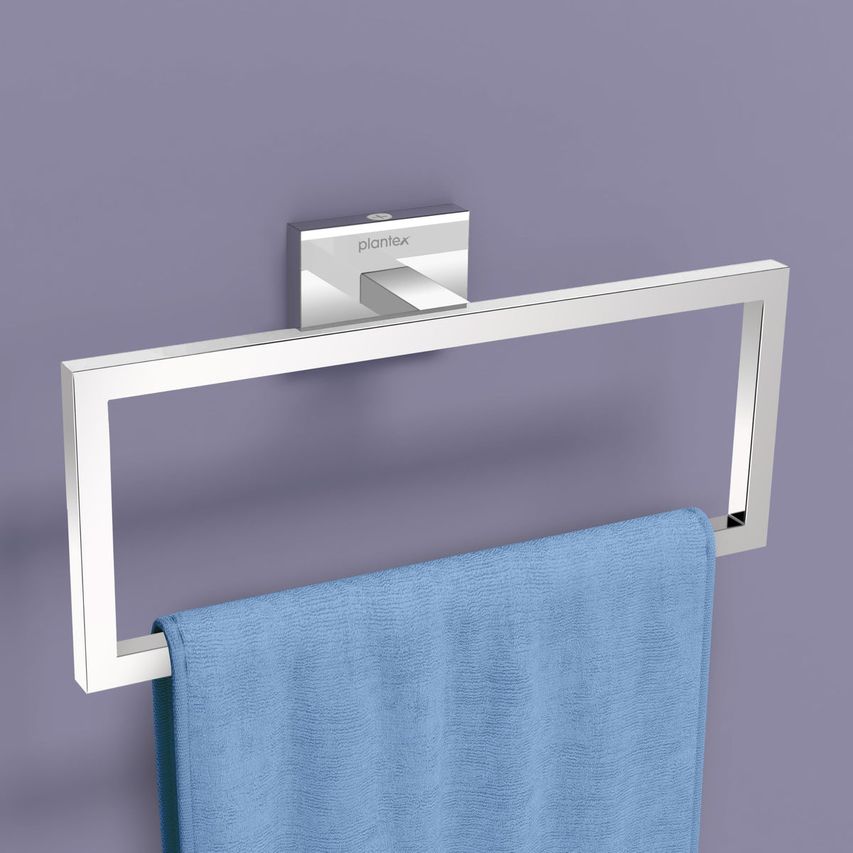 Plantex 304 Grade Stainless Steel Compact Napkin Holder for Wash Basin/Hand Towel Hanger/Napkin Holder/Bathroom Accessories - Benz (Chrome)-1