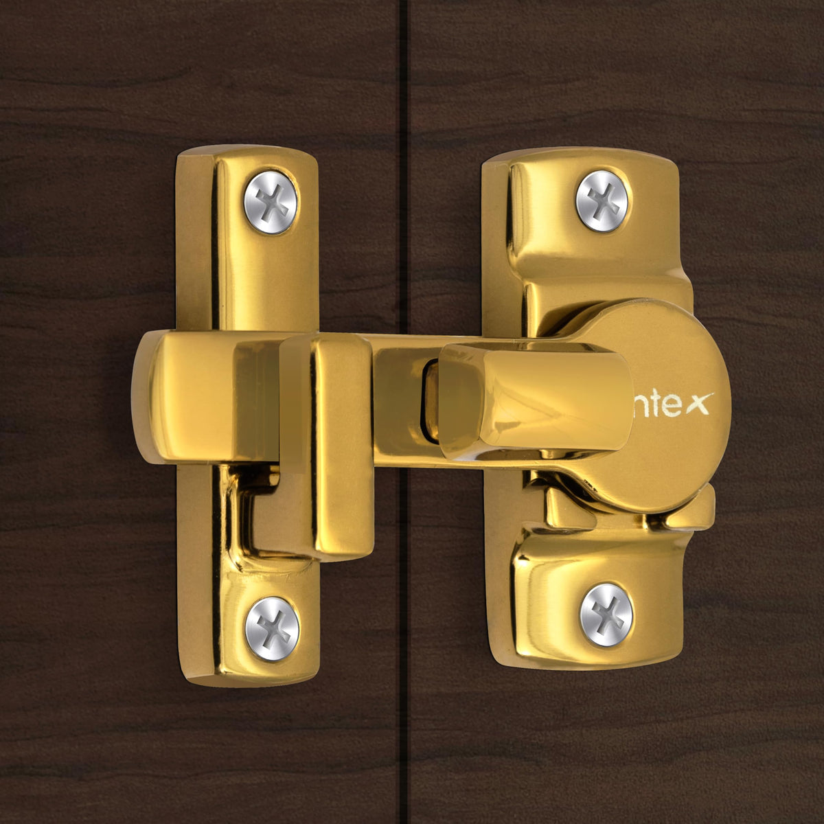 Plantex Door Latch for Balcony/Bathroom/Bedroom/Garden/Sliding Gate - Baby Latch Lock/Chitkani/Back Stopper - (PVD Gold)-1