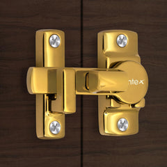 Plantex Door Latch for Balcony/Bathroom/Bedroom/Garden/Sliding Gate - Baby Latch Lock/Chitkani/Back Stopper - (PVD Gold)-1