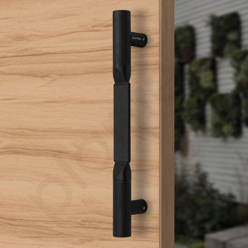 Plantex 15 Inch Main Door Handle for Wooden Doors - Pull-Push Handle Accessory (Pack of 1, Black) 3 Years Warranty-5