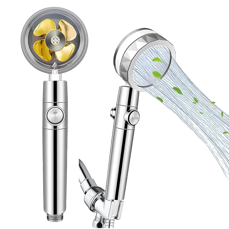 Plantex High-Pressure Rain Shower/360° Rotatable Hand Shower for Bathroom-1