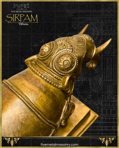 Gaja:Elephant Panchaloha Bronze Icon - 8" - Sirpam Collection
