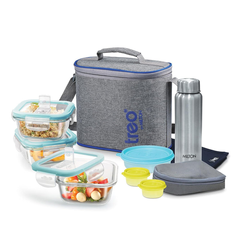 All Fresh Premier Glass Tiffin (Treo by Milton)