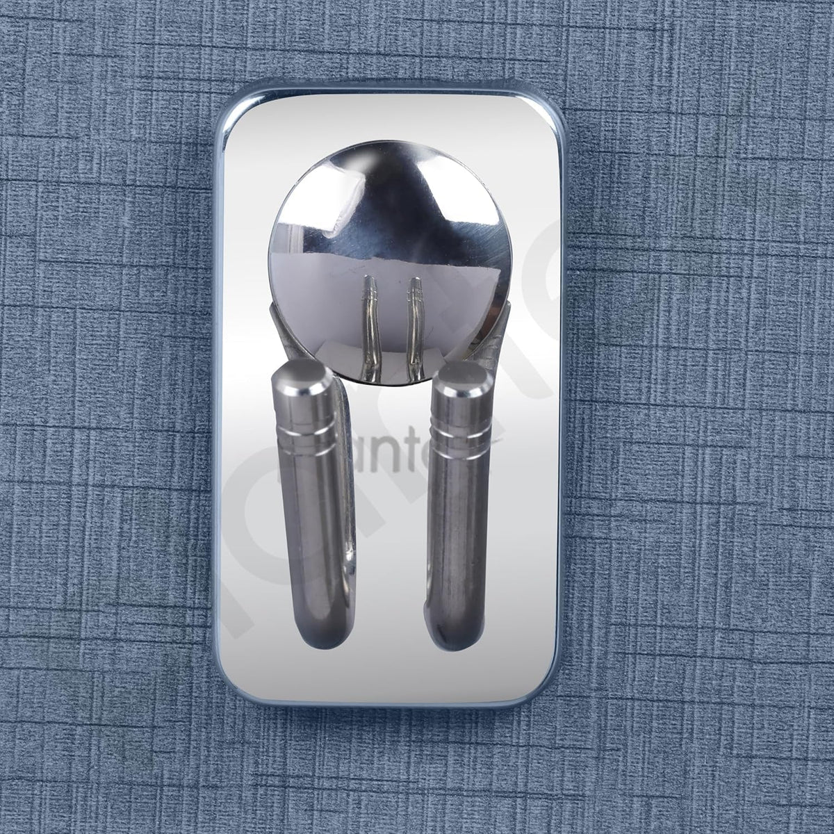 Plantex Robe Hook/Hanging Hooks for Bathroom/Hooks for Wall/Bathroom Accessories - (Metro, Chrome)-4