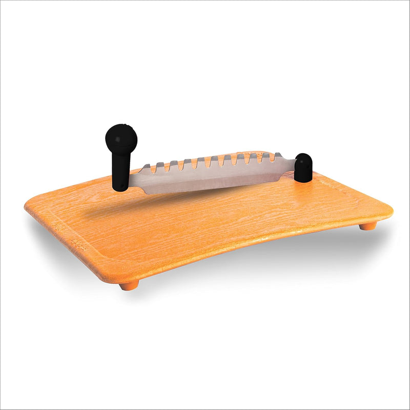 Anjali Plastic Fantastique Vegetable and Fruit Cutter, Brown/Silver, FC03 Medium