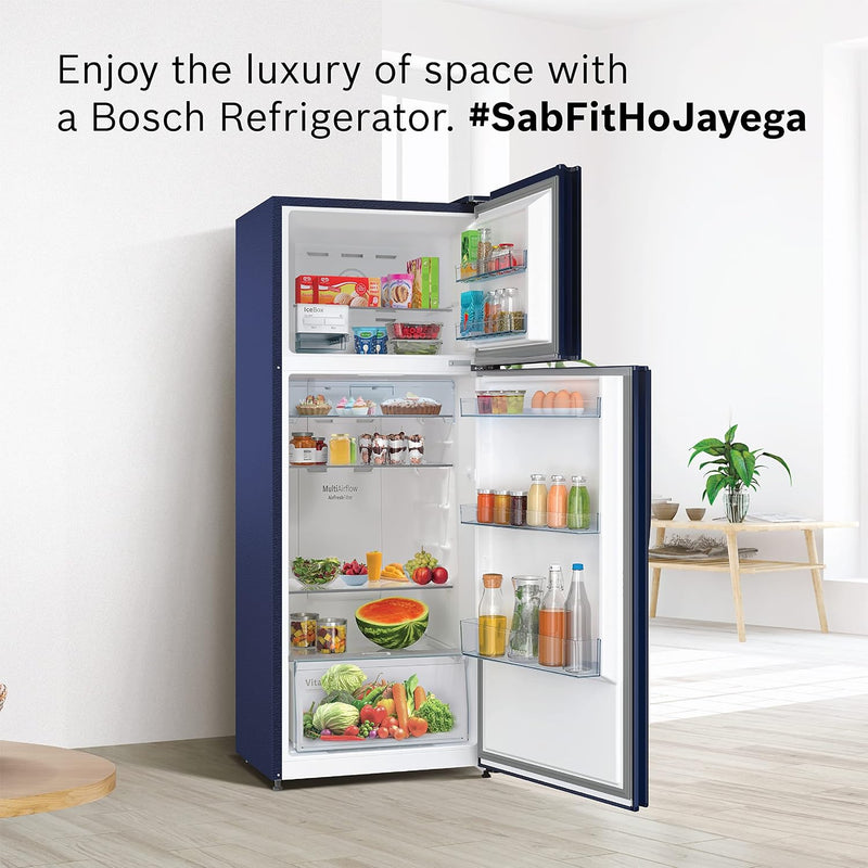 Bosch 269L 3star (2023) Frost free Refrigerator Appliance CTC29BT31I (Convertible Transition Blue)