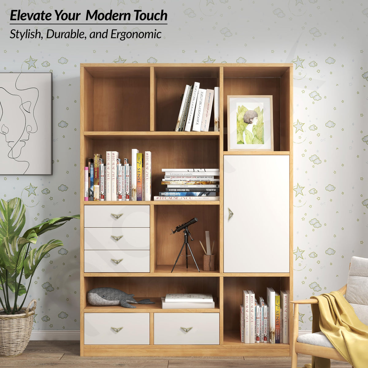 Plantex Drawer Knob/Triangle Knobs for Cabinets/Drawer Handle/Pull-Push Knobs for Home/Office Cabinet - Pack of 3 (Brass Antique)-5