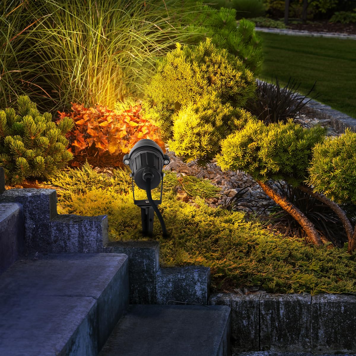 Philips 7W Garden Spike Light (Pack of 2)