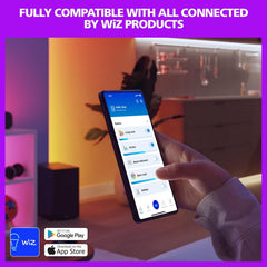Philips Wiz connected 2 Pack A19 LED Wi-Fi Smart Bulb FULL COLOR 800 Lumens Dimmable 60w equivalent (Pack of 2)
