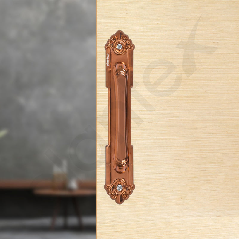 Plantex 8 Inch Heavy Duty Main Door Handle/Pull Push Handle for Main Door Home & Hotel/3 Years Warranty Pack of 1 (294, Rose Gold Finish)-4