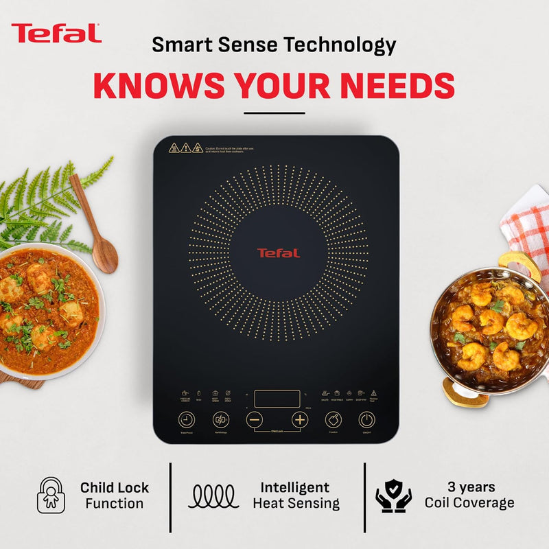 Tefal EVERYDAY SLIM IH 2200W Induction Cooktop