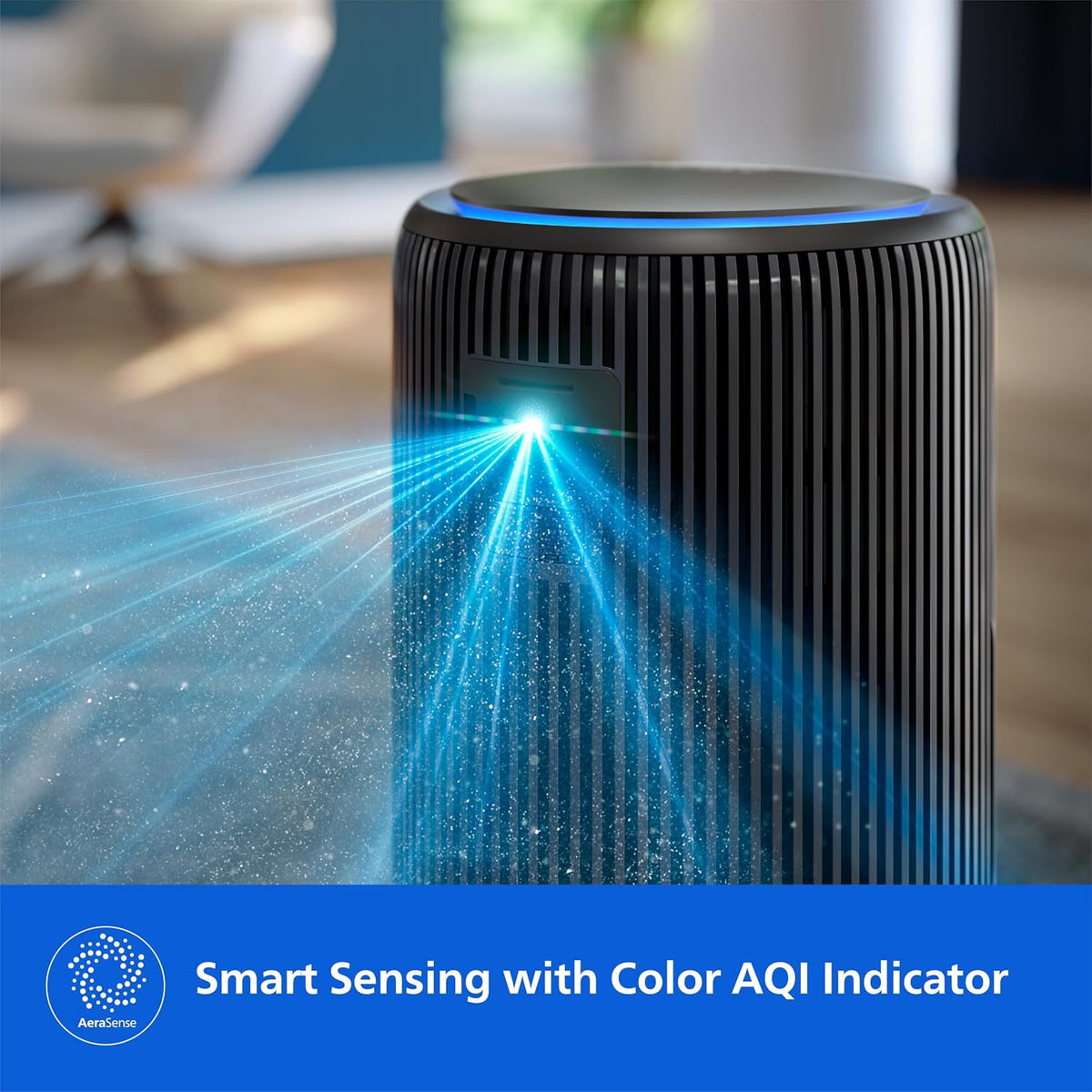 Philips AC3221/60 Smart Air Purifier for Home, Covers upto 600sqft