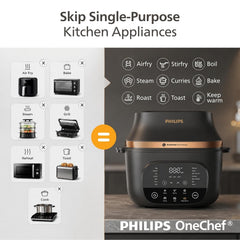 Philips Smartchoice OneChef 6L Smart All in One Device, 100% Food Safe
