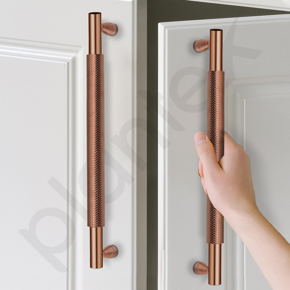 Plantex Cabinet Handle/Kitchen Cabinet Door Handle/Wardrobe/288 mm Cupboard Handle/Door Pull-Push Handle for Home/Office - Pack of 2 (Rose Gold) (Model APS-DTC-3910)-4