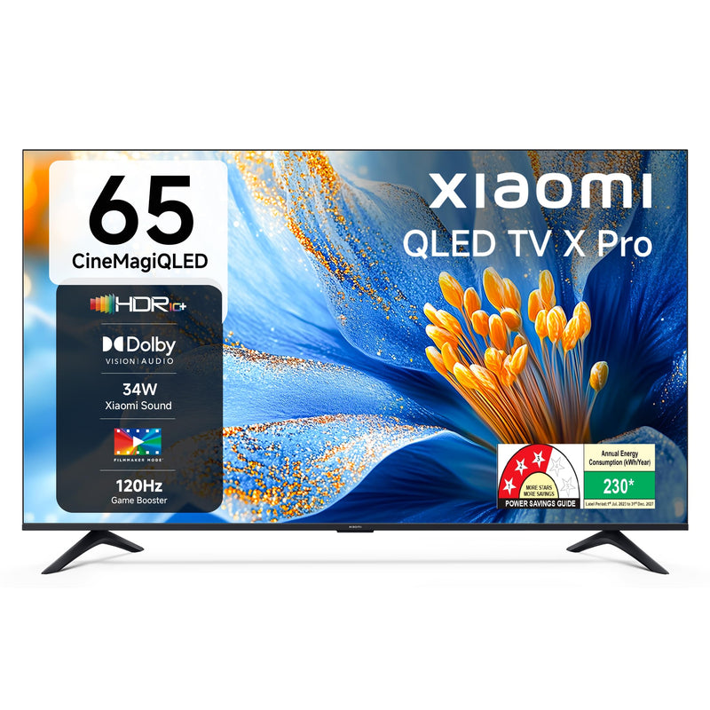 Xiaomi 189.34 cm (75 inches) Q1 Series 4K Ultra HD Smart QLED TV L75M6-ESG (Metallic Grey
