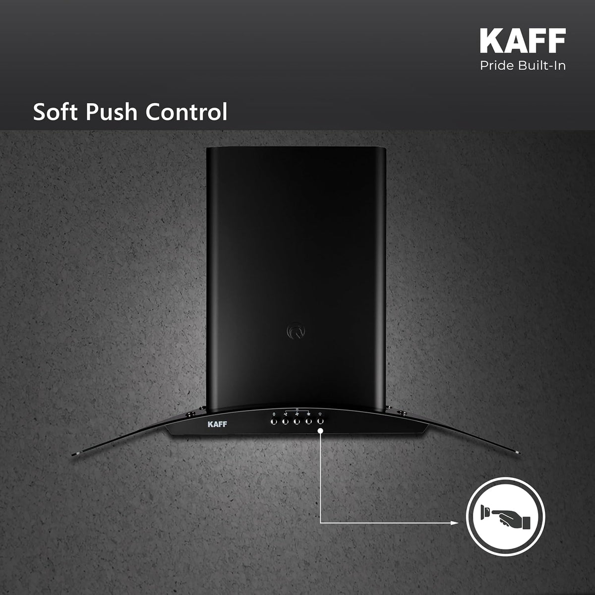 Kaff 60 cm Auto Clean Kitchen Chimney (ELFBFDHC60)-6