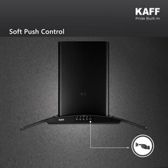Kaff 60 cm Auto Clean Kitchen Chimney (ELFBFDHC60)-6