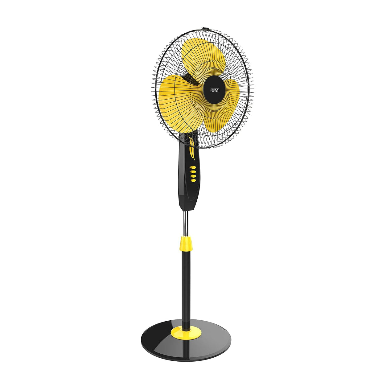 GM Livo Plus 400 mm NS Pedestal Fan (Yellow)-1