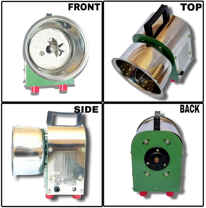 Coconut Scraper 100% Copper Motor | Chopper | Peeler | Grater - Stainless Steel Body - Electric Type (Copper Motor - Premium)
