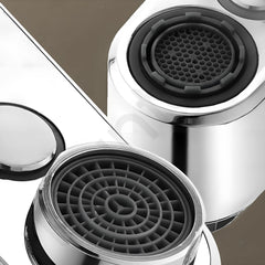 Plantex Brass Universal Rotation Splash Protector for Kitchen/2 Mode (Up Down Water Outlet) Tap extender for Kitchen sink-(H-143-Chrome)-4