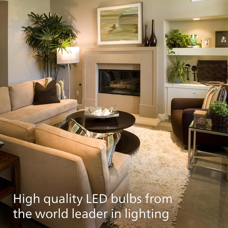Philips LED A19 Selectable White Dimmable LED Bulbs - Flicker-free 60w Bulbs with EyeComfort Technology