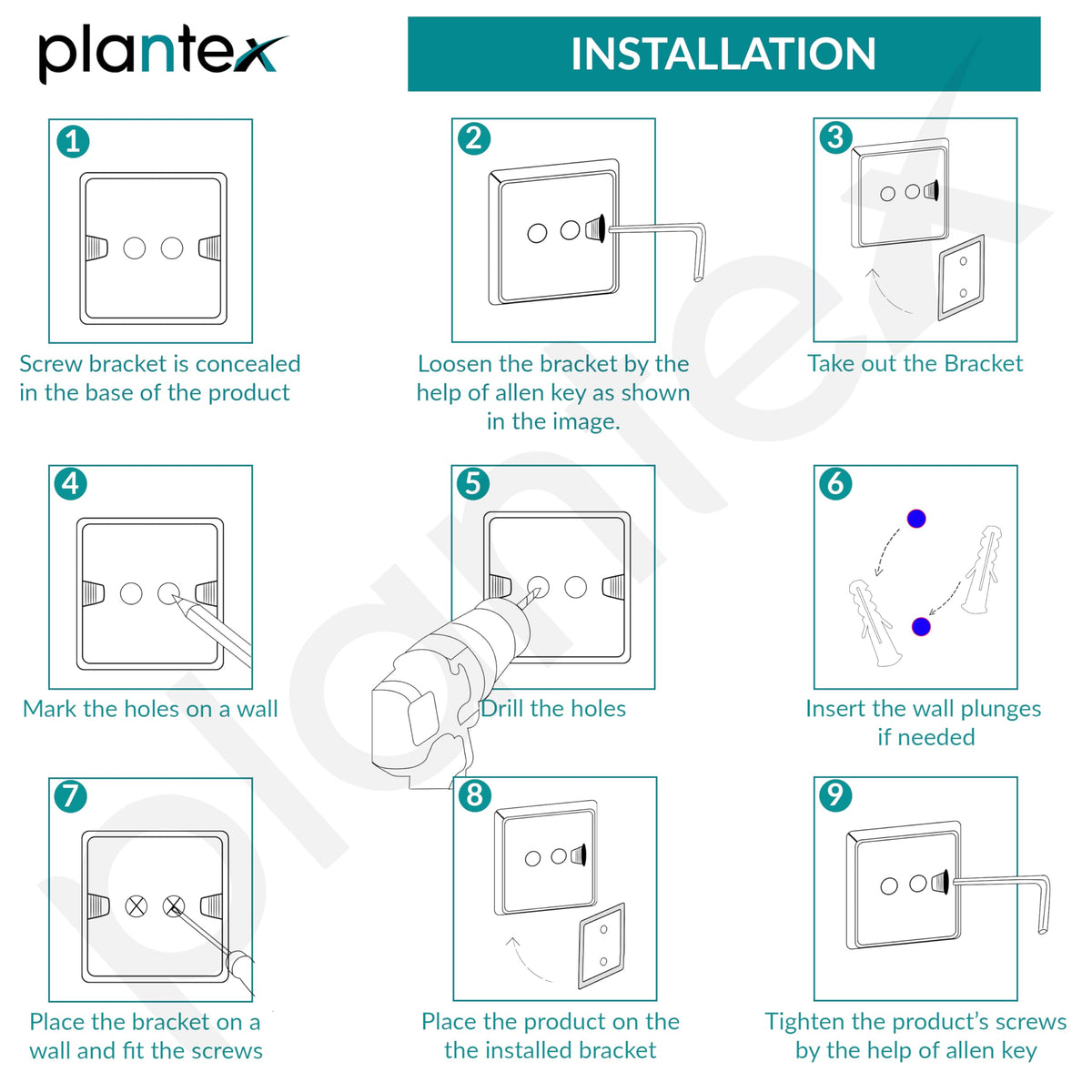 Plantex Decan 304 Grade Stainless Steel Towel Rack for Bathroom/Soap Holder/Napkin Ring/Tumbler Holder/Robe Hook/Bathroom Accessories - Black-5