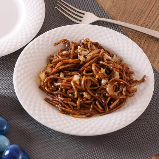 Clay Craft Basics Ripple Plain Small/Quarter Dinner Plate 4 Pcs