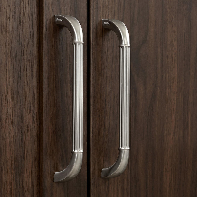 Plantex Cabinet Handle/160mm Handle for Drawer/Wardrobe/Kitchen Handle/Pull-Push Handle for Home/Office - Pack of 2 (Satin) (Model APS-PH-105)-1