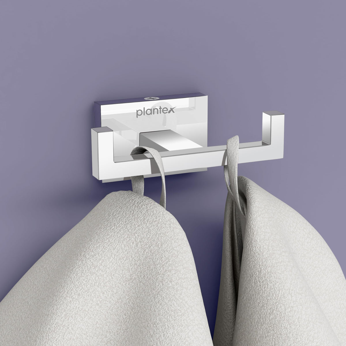 Plantex 304 Grade Stainless Steel Robe Hook/Cloth Hanger/Robe Hooks for Bathroom/Hooks for Wall/Bathroom Accessories - Chrome (Benz)-1